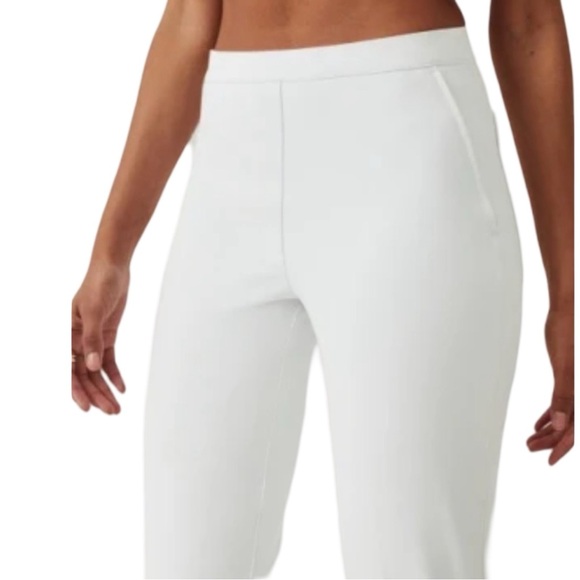 NWT $148 Spanx Classic White Slacks - Picture 5 of 14